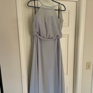 Sorella vita long dress. Style 9010. Color arctic blue. Worn once.